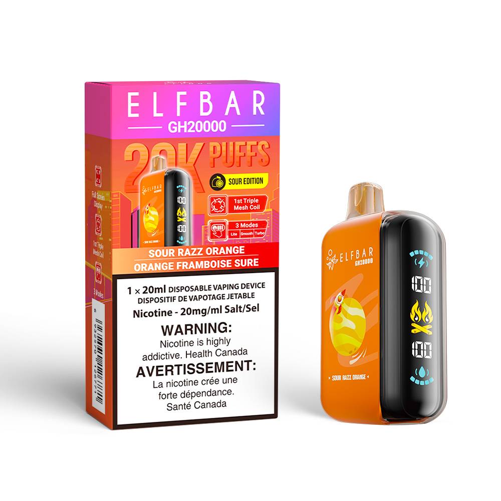 ELFBAR GH20000-SourRazzOrange